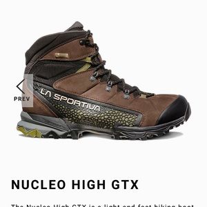 La sportiva Nucleo High GTX hiking boots size 10